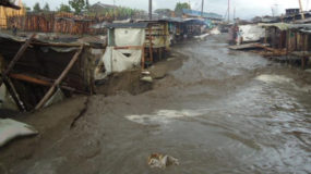 Heavy rain in Nakuru