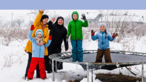 Happy kids in Ukraine