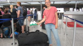 Sandra is on her way to Mongolia