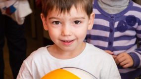 Handover at the mother / children’s home in Horoholyno