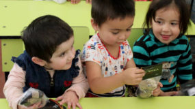 helping kids in Tajikistan with the Deutsche Botschaft Duschanbe