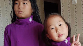Clothes for children in Mongolia