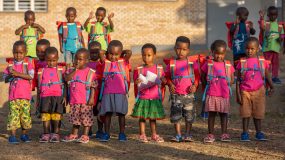 the new class of the Happy School in Rwanda