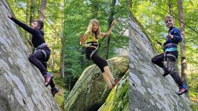 climbing outside