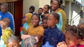 Visiting the Kinderbewaarhuis in Katutura